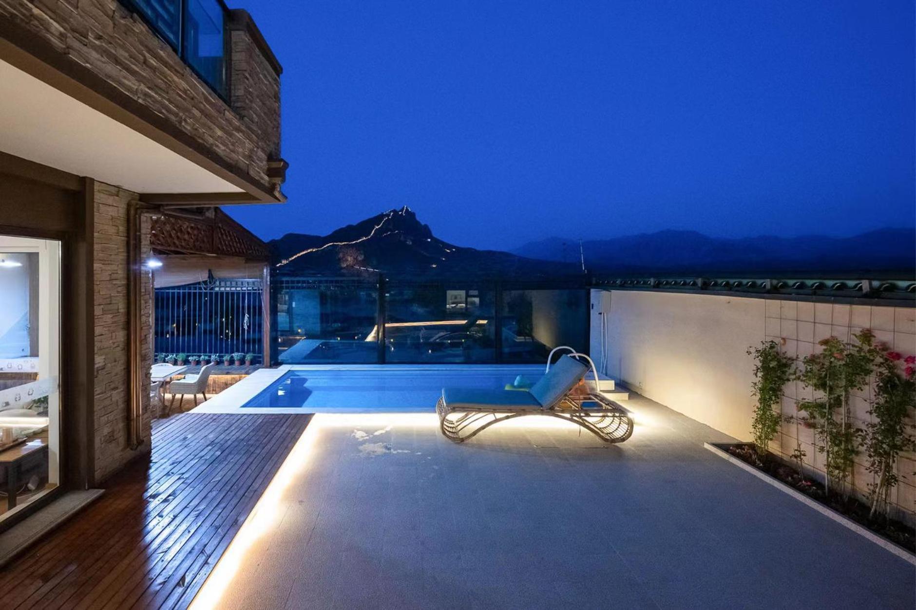 Gubei Water Town Landscape Villa Miyun Zimmer foto
