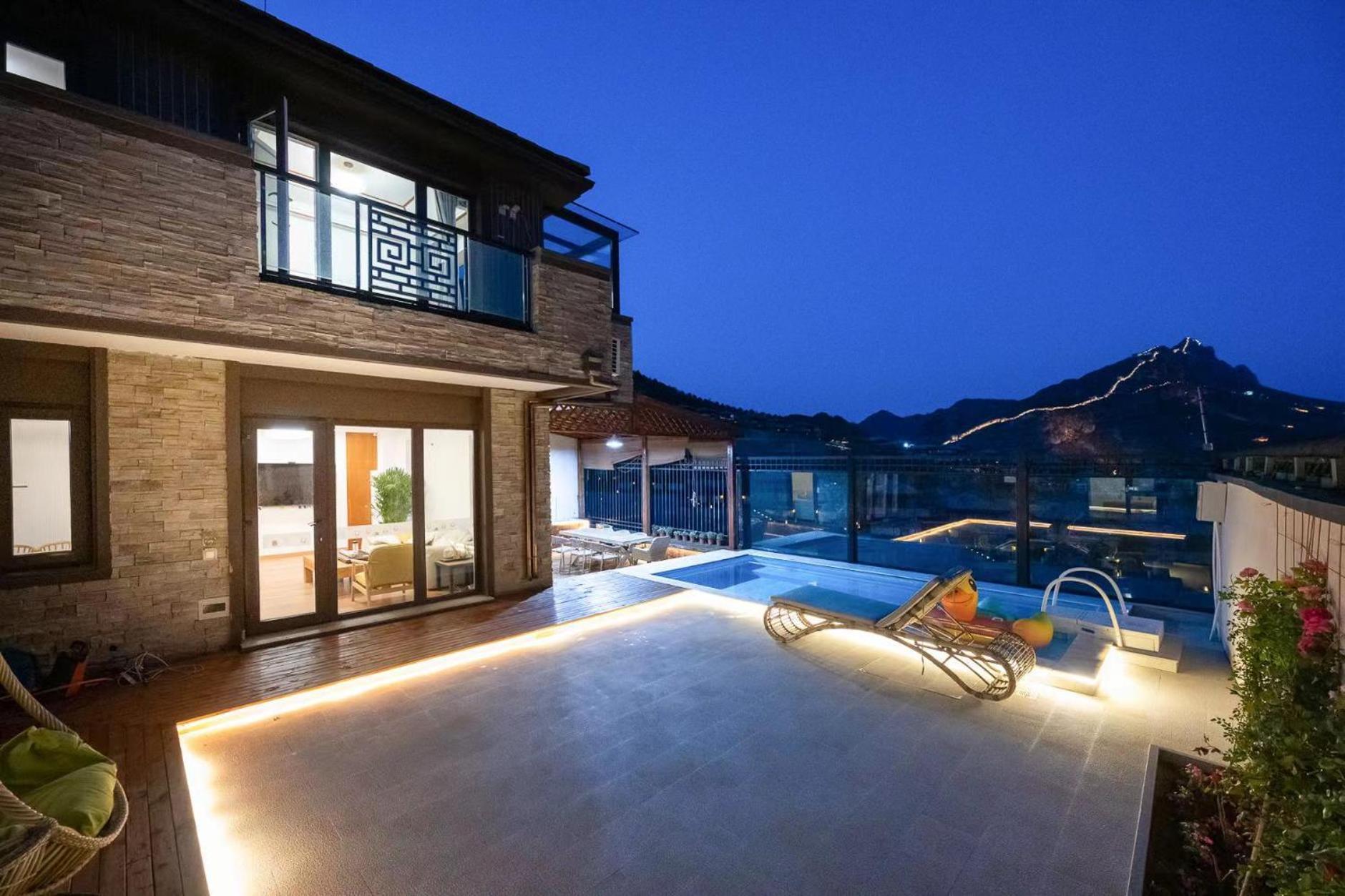 Gubei Water Town Landscape Villa Miyun Exterior foto